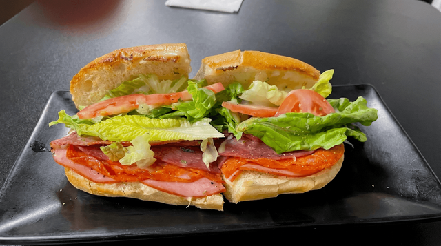 Deluxe Italian Sandwich.